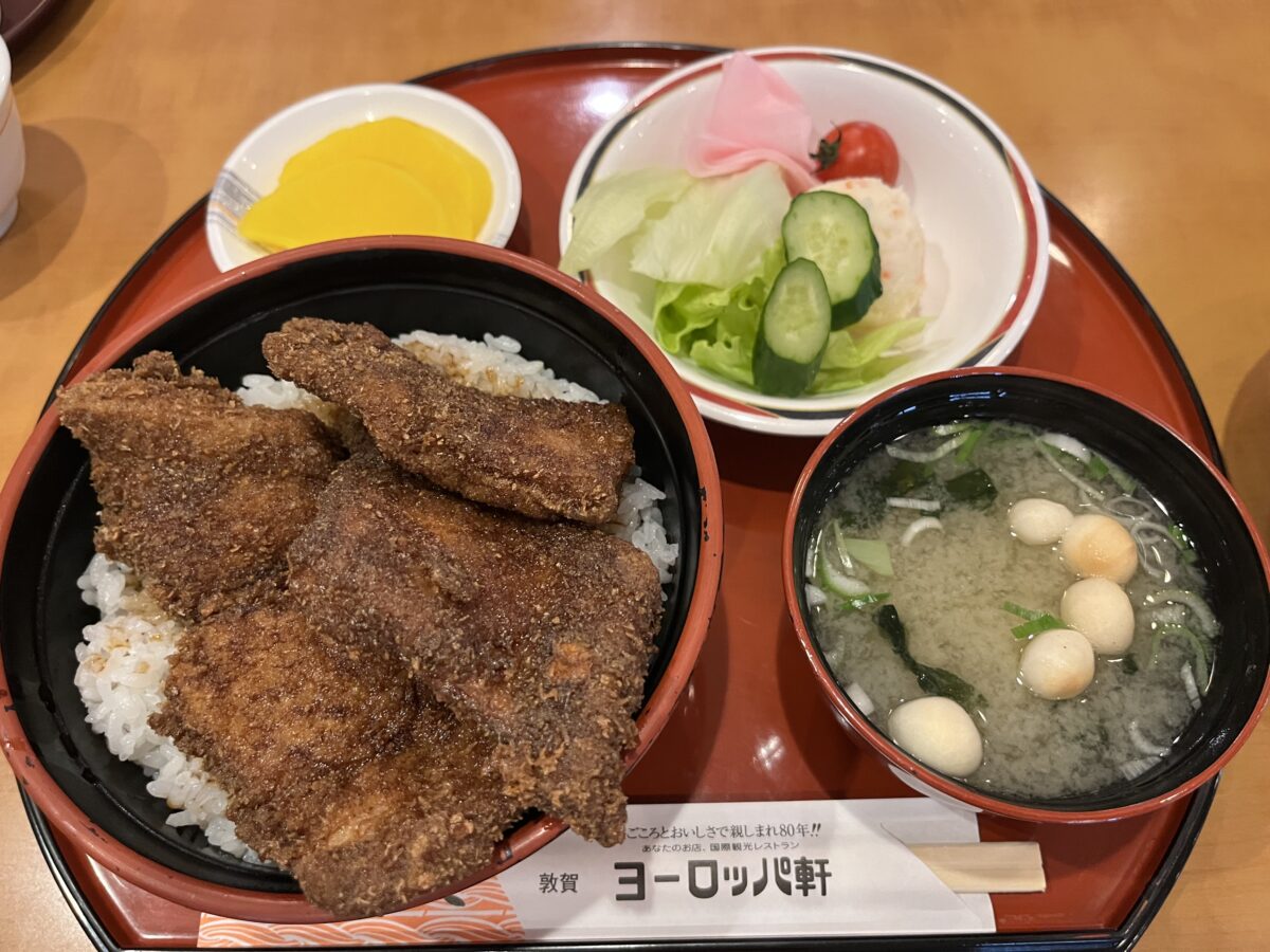 福井と敦賀のソースかつ丼