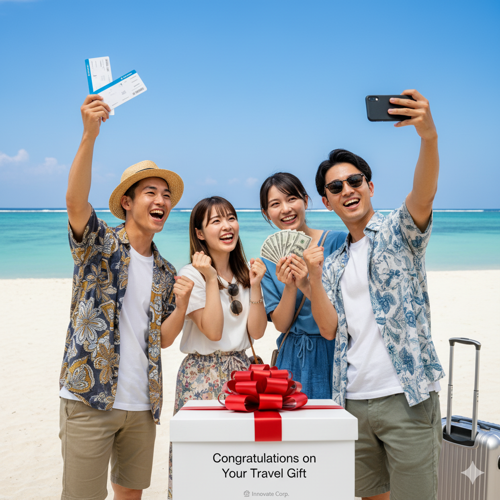 内定者に旅行費用？