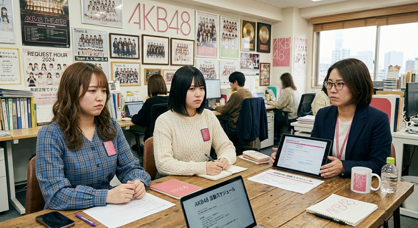 言った言わない　アイドルの契約解除